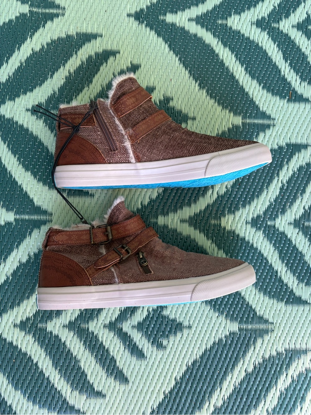 Blowfish Sherpa Lined Women's High-Top Sneakers